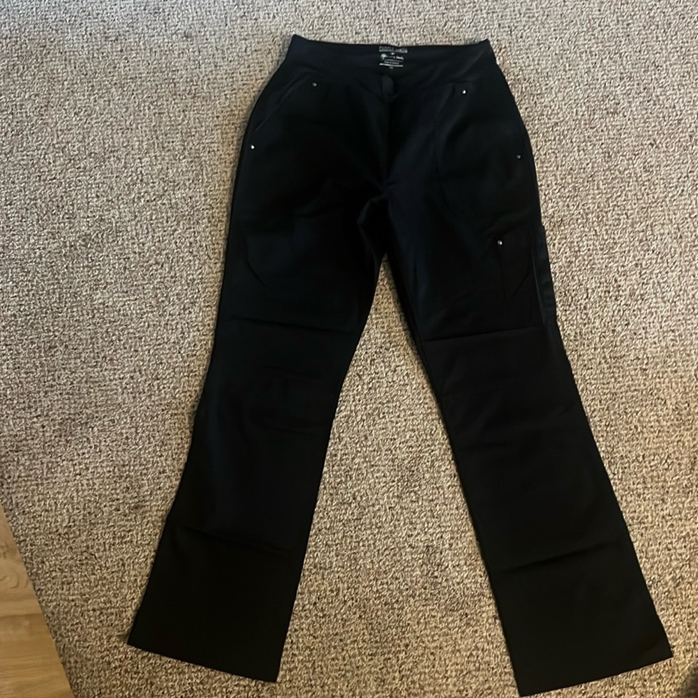 Purple Label Black Scrub Bottoms